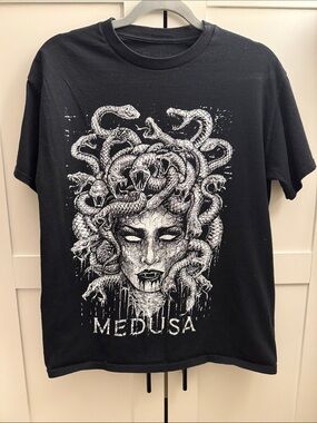 VampireFreaks Medusa Black Graphic Tee